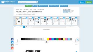 
                            9. ASUS EA-N66 QUICK START MANUAL Pdf Download.