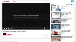 
                            3. ASUS Router - Enable Web Access from WAN - YouTube
