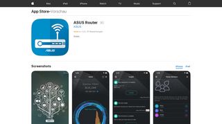 
                            2. ‎ASUS Router im App Store - apps.apple.com