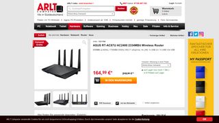 
                            8. ASUS RT-AC87U AC2400 2334MBit Wireless Router | Asus ...