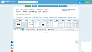 
                            7. ASUS RT-N66R DARK KNIGHT USER MANUAL Pdf Download.