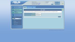 
                            5. ASUS Wireless Router RT-N12 - LAN IP