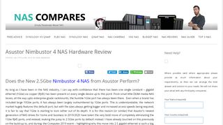 
                            7. Asustor Nimbustor 4 NAS Hardware Review - NAS Compares