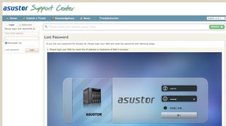 
                            5. ASUSTOR - Powered by Kayako Fusion Help Desk Software