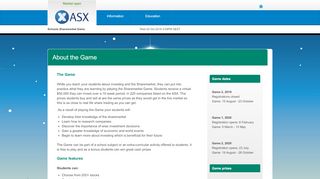 
                            5. ASX Sharemarket Game - asx.com.au