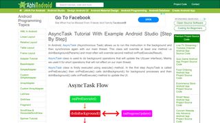 
                            7. AsyncTask Tutorial With Example Android Studio …