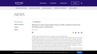 
                            8. @Kaplan e-learning programmes to offer students enhanced flexibility ...