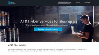 
                            3. AT& T Fiber benefits - High Speed Fiber Internet for Business