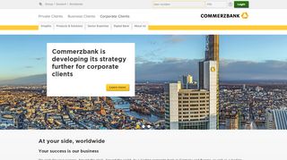 
                            11. At your side, worldwide - Commerzbank