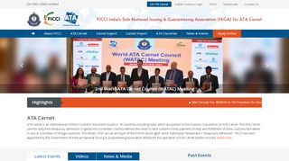 
                            4. ATA Carnet | ATA Carnet India | FICCI