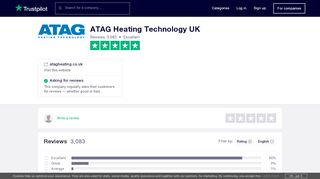 
                            8. ATAG Heating Technology UK Reviews | Read Customer Service ...