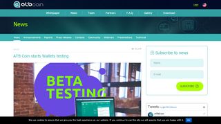 
                            2. ATB Coin starts Wallets testing | ATB Coin - Good for Business ...