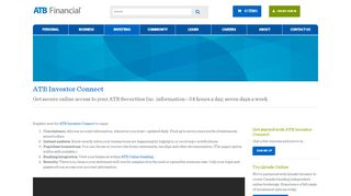 
                            2. ATB Investor Connect | ATB Wealth - ATB Financial