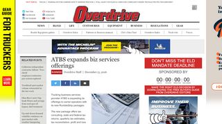 
                            5. ATBS expands biz services offerings - Overdrive Magazine