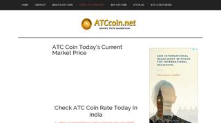 
                            9. ATC Coin Today's Rate | ATC Coin Current Market Price