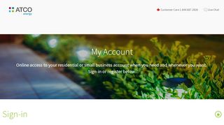 
                            1. ATCOenergy My Account - Sign-in