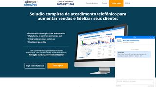 
                            2. Atendimento ao cliente com número 0800 • Atende Simples