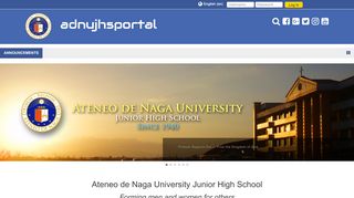 
                            2. Ateneo de Naga University Junior High School Portal