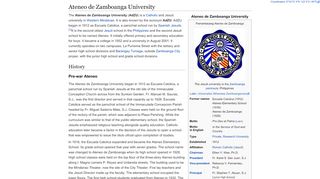 
                            6. Ateneo de Zamboanga University - IPFS