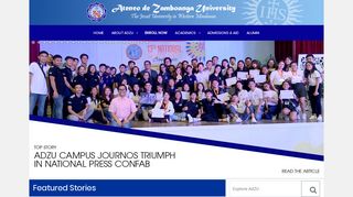 
                            1. Ateneo de Zamboanga University | Since 1912, The Jesuit University ...