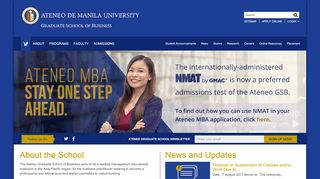 
                            2. Ateneo Graduate School of Business