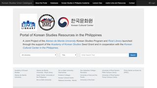 
                            5. Ateneo Korean Studies Portal - Ateneo de Manila University