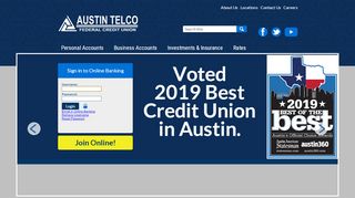 
                            6. atfcu.org - Austin Telco Federal Credit Union