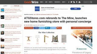 
                            3. ATGStores.com rebrands to The Mine, launches new home furnishing ...