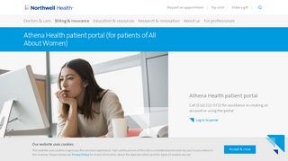 
                            3. Athena Health patient portal (for patients of All About Women ...