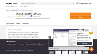 
                            7. athenahealth EHR Reviews, Pricing & Demo - 2019