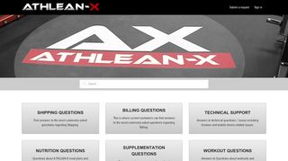 
                            7. ATHLEAN-X™ Tech Support Center