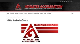 
                            2. Athletes Acceleration Products - Athletes Acceleration Sports ...