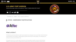 
                            5. AtHoc - Emergency Notification :: Fort Gordon - …