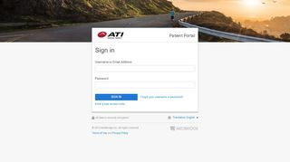 
                            2. ATI Physical Therapy | Patient Portal