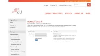 
                            2. ATI Store : Member Login - ATI Testing