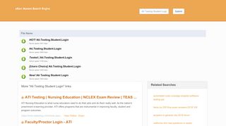 
                            5. Ati Testing Student Login - fullexams.com