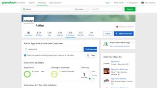 
                            7. Atkins Apprentice Interview Questions | Glassdoor