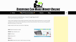 
                            3. Atlant Investments Limited Review – Scam Or Legit ...