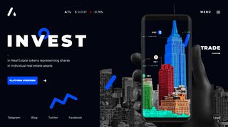 
                            3. ATLANT World's Real Estate Blockchain Platform