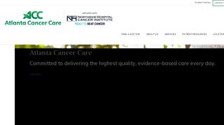 
                            1. Atlanta Cancer Care | Changing Cancer Treatment