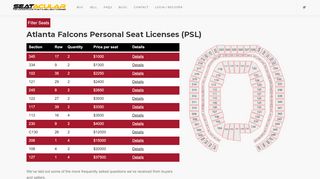 
                            5. Atlanta Falcons Personal Seat Licenses (PSL) - …