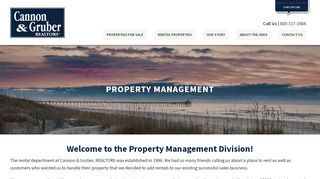 
                            9. Atlantic Beach Property Management | Cannon & Gruber, REALTORS