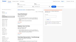 
                            5. Atlantic Health Jobs, Employment in Morristown, NJ | Indeed.com