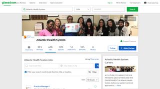 
                            7. Atlantic Health System Jobs | Glassdoor