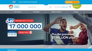 
                            1. Atlantic Lottery Corporation | Winning Numbers, Games & More