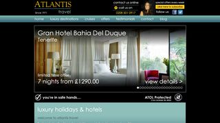 
                            6. Atlants Travel Luxury Holidays - Your Personal Travel Agent