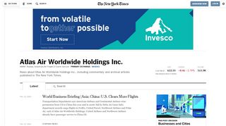 
                            8. Atlas Air Worldwide Holdings Inc. - The New York Times