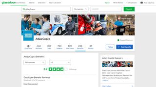 
                            4. Atlas Copco Employee Benefits and Perks | Glassdoor