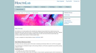 
                            5. Atlas Overview - Health Lab