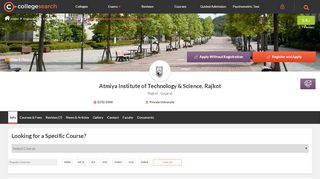 
                            8. Atmiya Institute of Technology & Science Rajkot - Courses ...